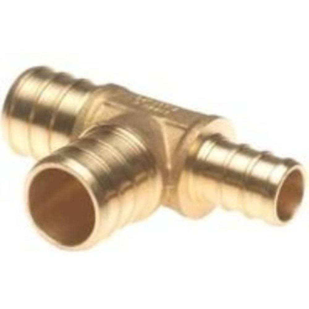 FITTING PEX TEE 3/4X1/2X3/4BRS